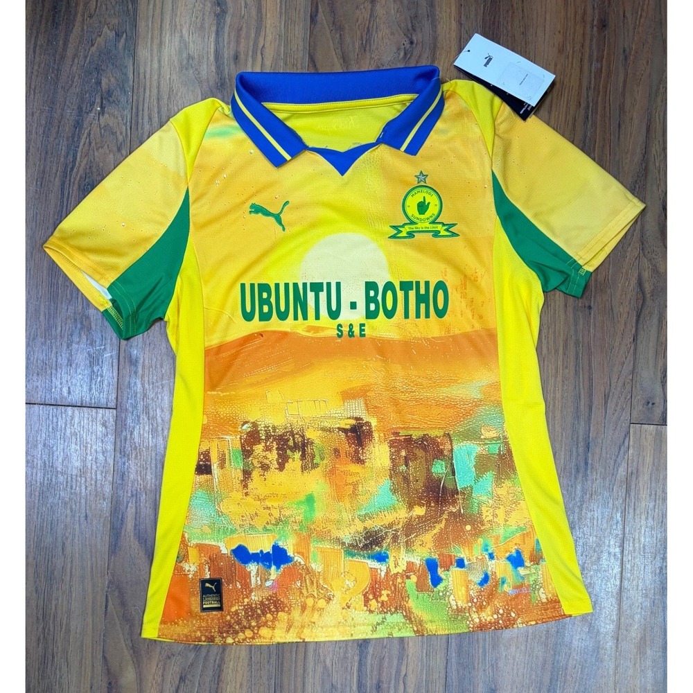 PUMA x KidSuper Mamelodi Sundowns FC Jersey M 2025 Club World Cup NWT